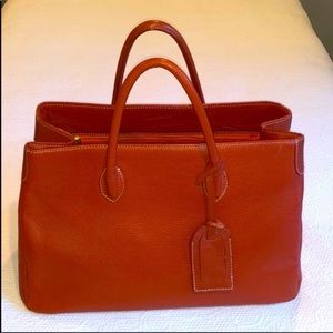 J. McLaughlin Orange Tote
